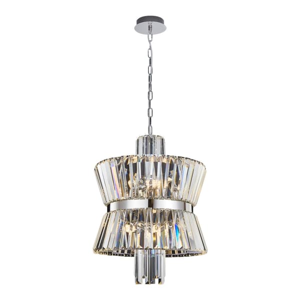 Ljuskrona AURELIA CHROME 8xE14