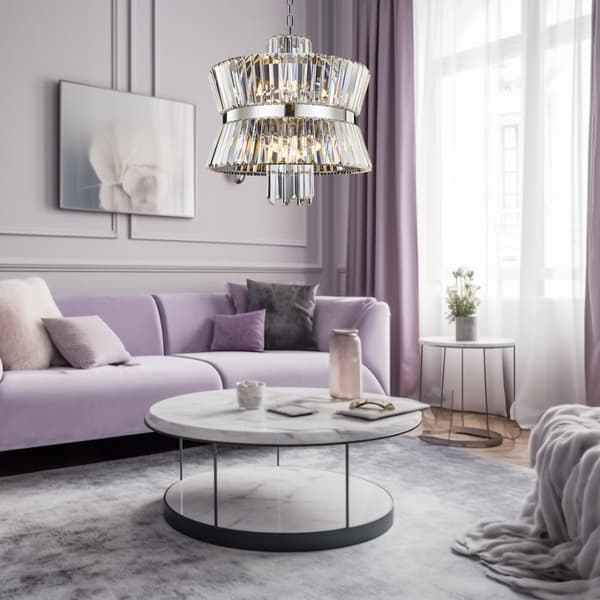 Ljuskrona AURELIA CHROME 12xE14