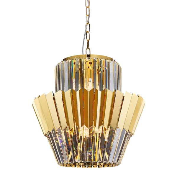 DONNA GOLD kattokruunu 9xE14