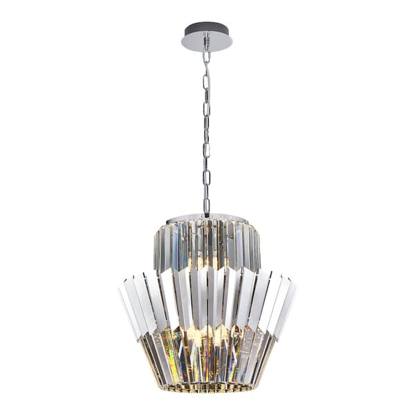 DONNA CHROME kattokruunu 9xE14
