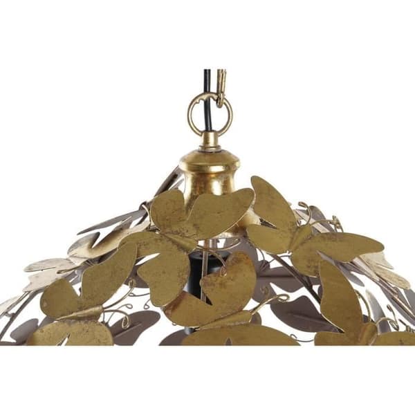 gyllene taklampa 220 v 50 b (42 x 42 x 49 cm)