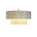 Miniatyrbild 1 av 4: taklampa svart polyester vit grön 40 w 50 w