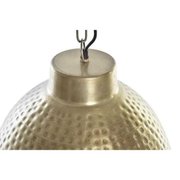 gyllene taklampa 220 v 50 b (41 x 41 x 34 cm)