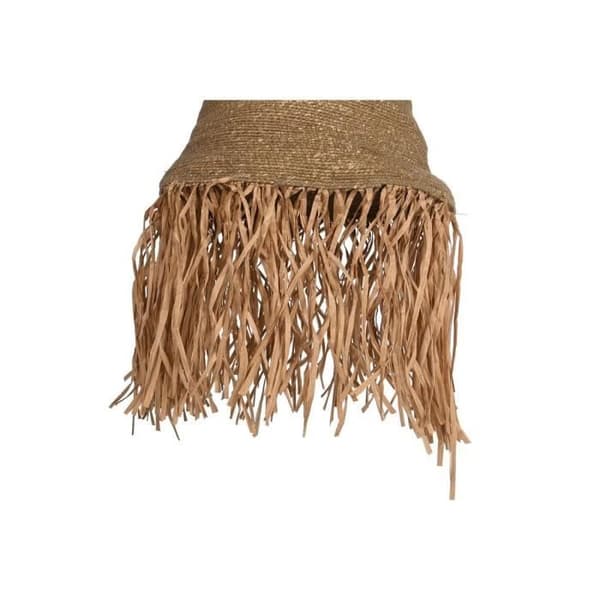 taklampa naturligt järn 50 w jute (44 x 44 x 67 cm)