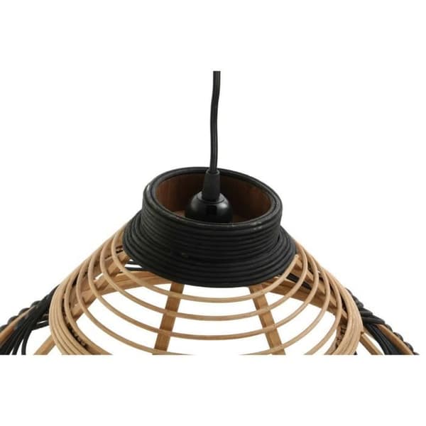 tvåfärgad rotting taklampa 50 w (41 x 41 x 21 cm)