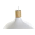 Miniatyrbild 1 av 2: taklampa 35,5 x 35,5 x 21 cm metall brun vit 50 w furu