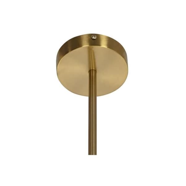 taklampa 50 x 50 x 144 cm guld glas metall 50 w