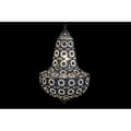 Miniatyrbild 2 av 3: taklampa i vit metall