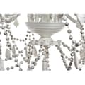 Miniatyrbild 2 av 4: 200W taklampa i vit metall (70 x 70 x 63 cm)