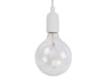Miniatyrbild 3 av 4: VELLIGHT vit taklampa - E27-sockel - 1,4 m kabel - repdesign