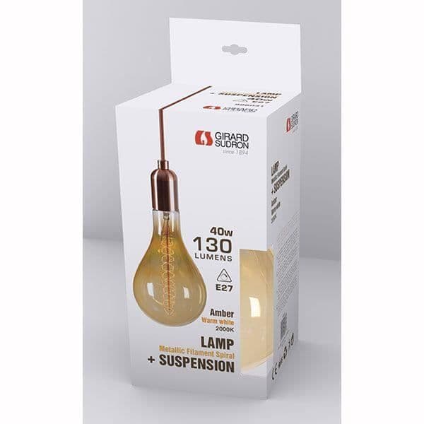 FS PACK STOR GLÖDLAMPA 15976 + UPPHÄNGNING 167516 3125469960317