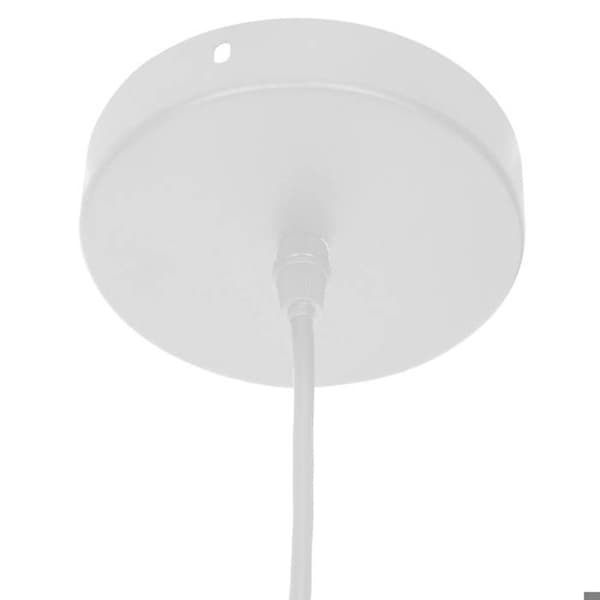 Rotting och metall taklampa ATMOSPHERA - D 58 cm - Beige
