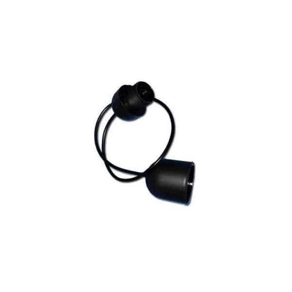 Pendel med E27 sockel svart 1 meter EDM EDM E44311