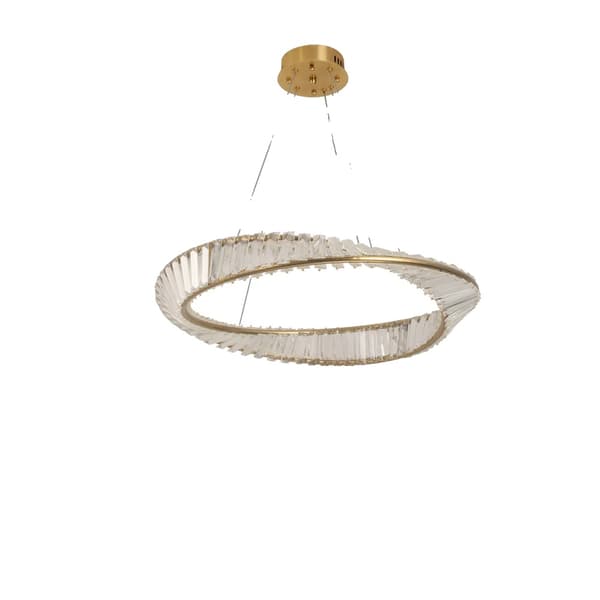 Moderne Kranse, Justerbar Højde, Bicolor Belysning,D60CM, foranderlig