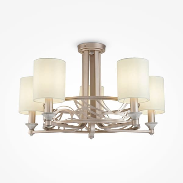 Vittoria Ljuskrona E14x5 40W Guld Metall 71 cm IP20 Modern