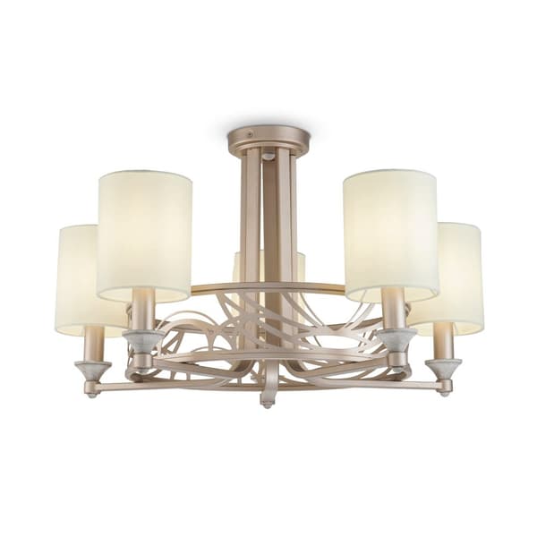 Vittoria Ljuskrona E14x5 40W Guld Metall 71 cm IP20 Modern