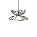 Miniatyrbild 1 av 2: Krona, Nordisk Design, LED-belysning,Varmt ljus, Svart