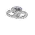 Miniatyrbillede 1 af 2: Moderne Krystal Loftkrone, 40W LED Belysning, 8-13m² Dækning,3MY2, Kold Hvid