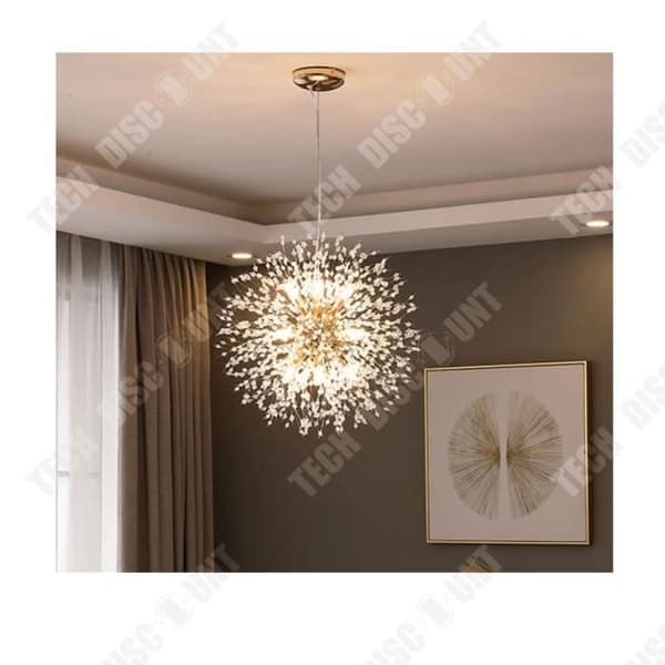 TD® ljuskrona maskros led taklampa dekoration interiör exteriör hem sovrum barn vardagsrum lumiere design billigt järn