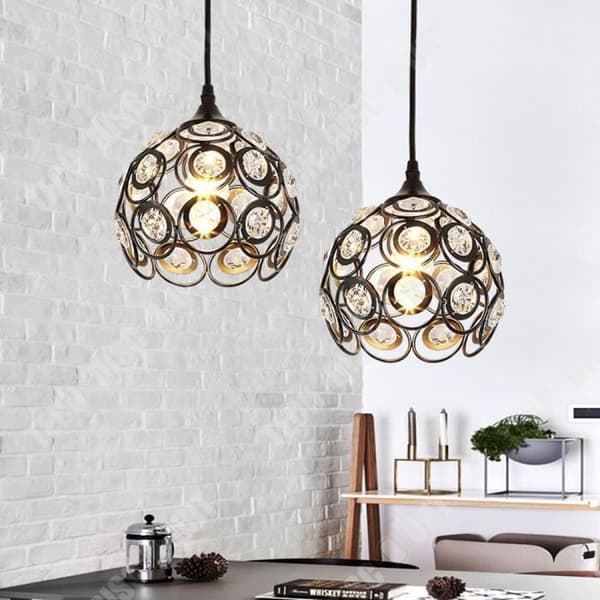 TD® ljuskrona taklampa led dekoration interiör exteriör hem sovrum barn vardagsrum upphängning lumiere design billigt järn