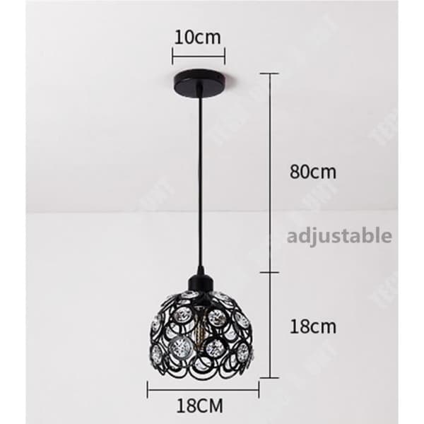 TD® ljuskrona taklampa led dekoration interiör exteriör hem sovrum barn vardagsrum upphängning lumiere design billigt järn