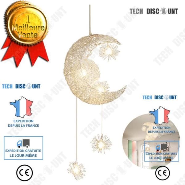 TD® Ljuskrona Light LED Star inomhus sovrum / Modern Trendig Måne