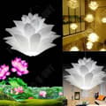 Miniatyrbild 1 av 4: TD® Hot Rea Modern Lotus Ljuskrona Pendel Tak Hänglampa Ljusskärm Hem Sovrum Inredning Blomma Ljuskrona varm