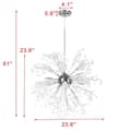 Miniatyrbild 2 av 4: Ljuskrona - TD® - Maskros - Modern design - LED-belysning - 60 cm