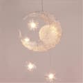 Miniatyrbild 1 av 4: TD® G4 starry moon hänglampa - ROCK - Aluminium - 40cm - 5 glödlampor