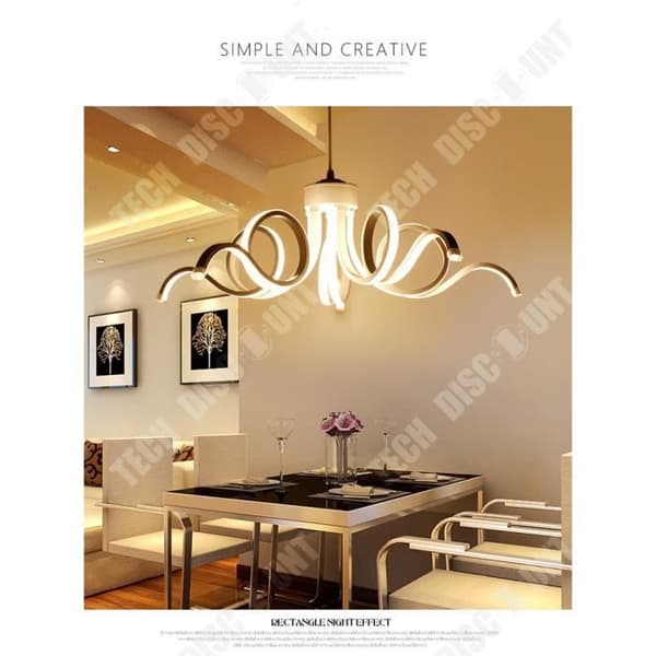TD® ljuskrona taklampa led dekoration interiör exteriör hem sovrum barn vardagsrum ljusdesign billigt modernt ljus