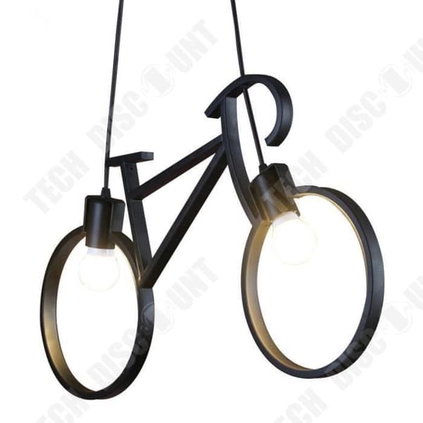 Cykelkrona - TD® - Vintage - E27 - Smide - Inredning