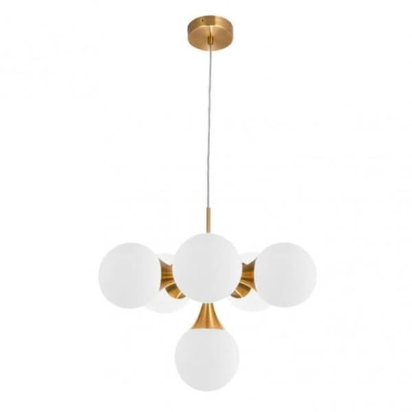 Taklampa - GULD FREY - FAB 142896029 - Gul - E14 - Vuxen