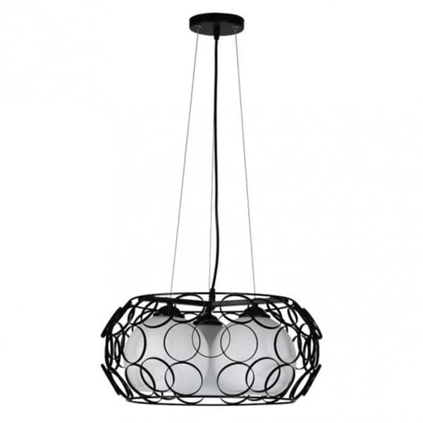 Taklampa - PILGRIM - FAB 132293009 - Svart - Vuxen - Glas