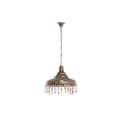 Miniatyrbild 1 av 4: taklampa 37 x 37 x 38 cm guld flerfärgad metall 50 w