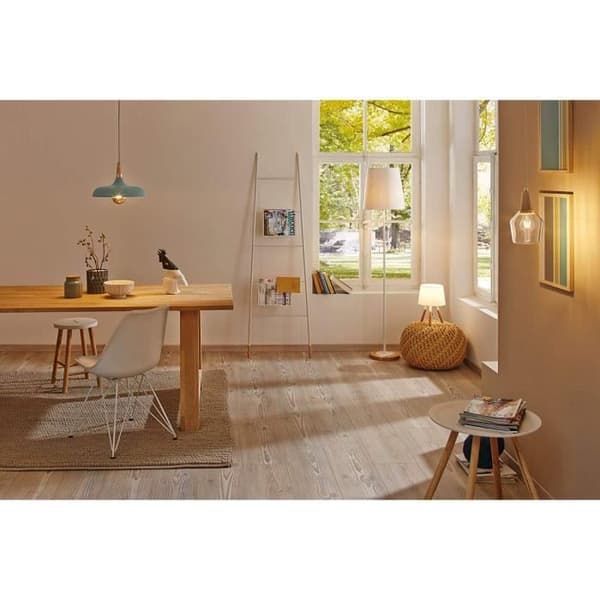 Paulmann 79745 Neordic Ylvie Pendelarmatur, max. 1x20W, E27, klar, 230V, glas/trä - 797,45
