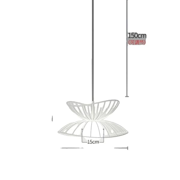 Kronleuchter, Nordisk Design, LED Belysning,Skifteligt lys, hvid-a