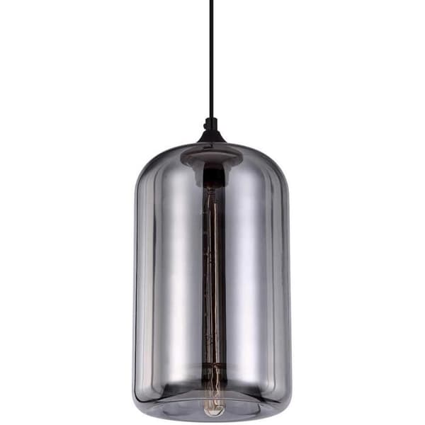 Soho taklampa kvicksilverglas 40 W grå ø 28 x H 18 cm