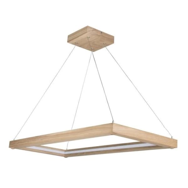 Suspension LED - Britop Lighting - Trä - Ekträ - 31,5W - 2940 lumen - 3000K°
