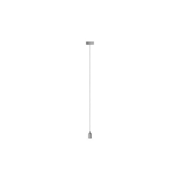 Designer taklampa för rep - VELLIGHT - Grå - E27-sockel