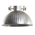 Miniatyrbild 3 av 4: silver taklampa järn mangoträ 50 w (41 x 41 x 40 cm)