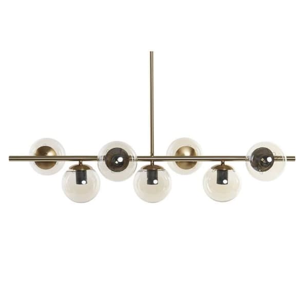 upphängning 96 x 30 x 130 cm guld glas metall