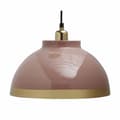 Miniatyrbild 3 av 3: taklampa 33 x 33 x 24 cm rosa lila metall 50 w (2 enheter)