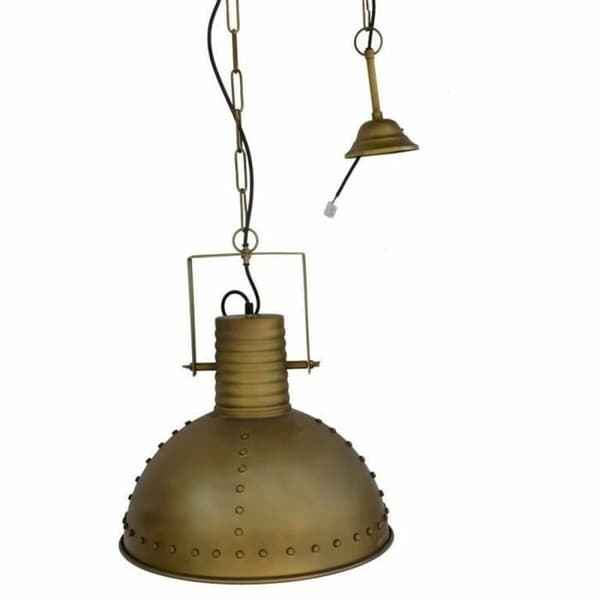 taklampa i guld 50 w (41 x 41 x 49 cm)