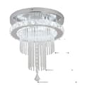 Miniatyrbillede 1 af 2: Krystal Lysekrone Loftlampe, Energi Effektiv, Elegant Design,ændrebar, F