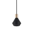 Miniatyrbild 1 av 2: Nordiska Pendellampor, Nutida Design, Energibesparande LED,D10xH14cm svart, Varm vit
