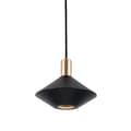 Miniatyrbild 1 av 2: Nordiska Pendellampor, Nutida Design, Energibesparande LED,Varm Vit, D17xH14cm Svart