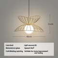 Miniatyrbillede 2 af 2: Kronleuchter, Nordisk Design, LED Belysning,Foranderligt lys, Guld