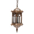 Miniatyrbild 1 av 2: Utomhus Hängande Lampa, Vattentålig Design, Elegant Finish,Brons