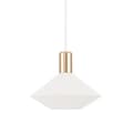 Miniatyrbild 2 av 2: Nordiska Pendellampor, Nutida Design, Energibesparande LED,Varm Vit, D17xH14cm Vit