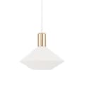 Miniatyrbild 1 av 2: Nordiska Pendellampor, Nutida Design, Energibesparande LED,Varm Vit, D17xH14cm Vit